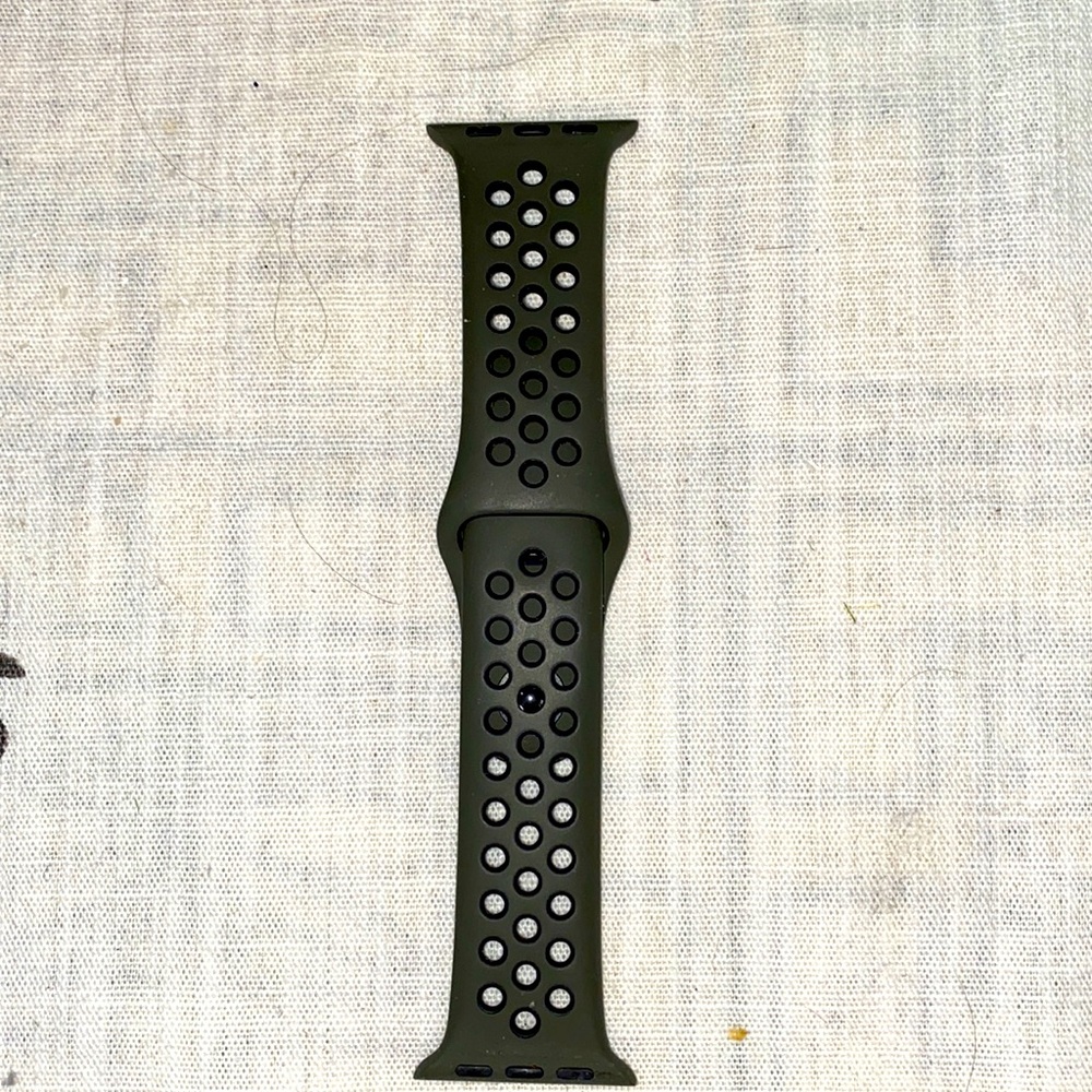 Apple Nike band 38/40 mm olive black color